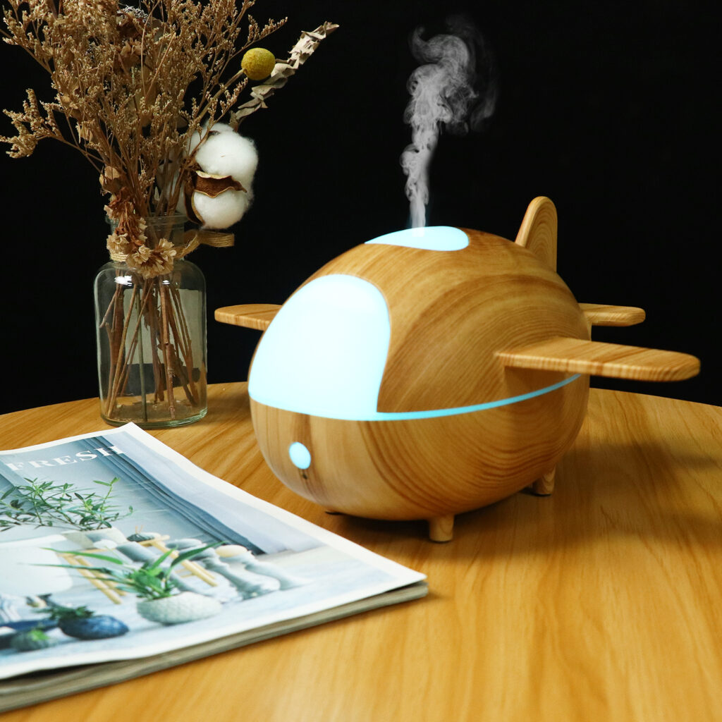 Ultrasonic aroma diffuser for home