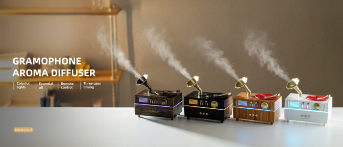 160ml Gramophone aroma diffuser YX-3800